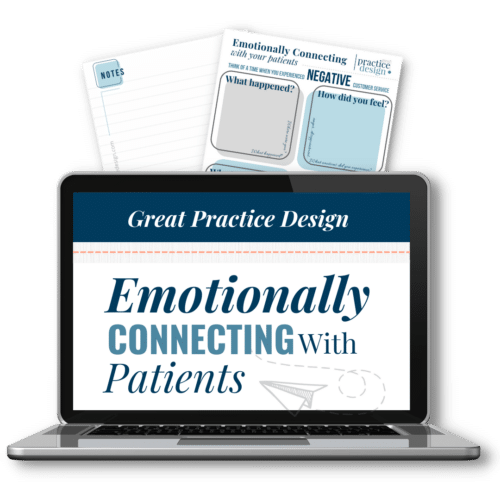 Emotionally connecting with patients course 15 Emotionally connecting with patients course great practice design
